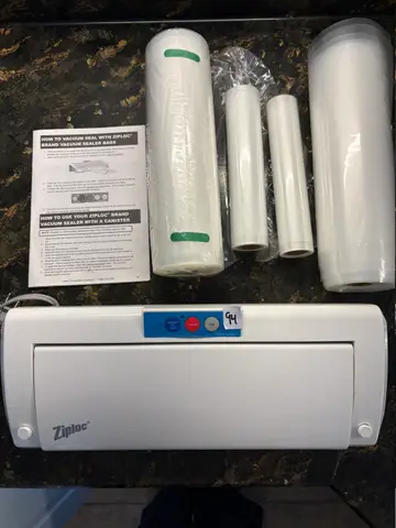 94: Ziploc Vacuum Sealer - online auction on EastBid