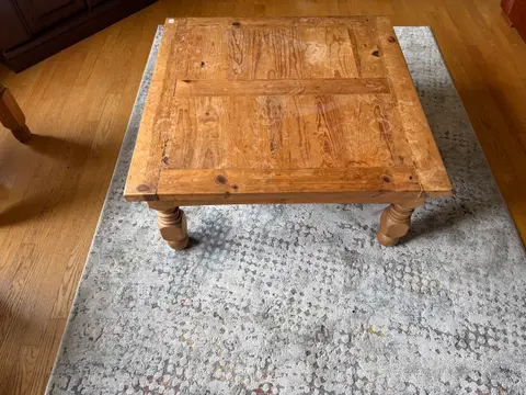66: Side Tables x2 + Coffee Table. Side Tables: L24 W20 H20; Coffee Table: L16 W35 H35 - thumbnail 2