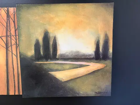 152: Wall Art - Grass Fields - 58 x 19.5 - thumbnail 2