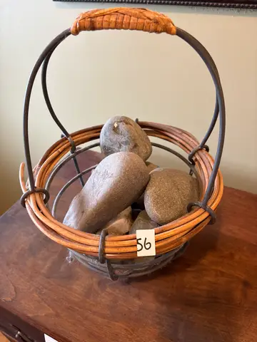 56: Decorative Basket - online auction on EastBid