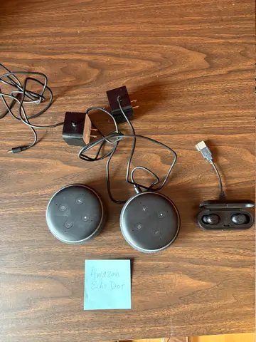 73: Amazon Dot x2, Wireless Headphones, iQ Pods - online auction on EastBid