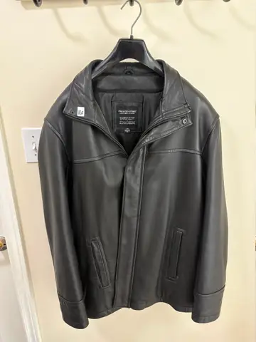 165: Pronto L Leather Jacket - online auction on EastBid