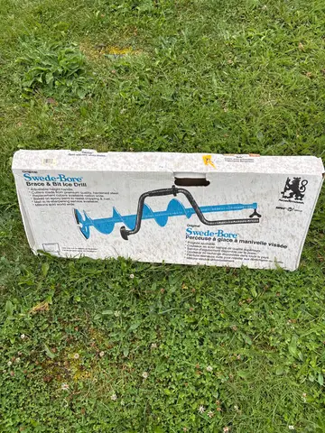 208: SwedeBore Ice Drill/Auger - online auction on EastBid