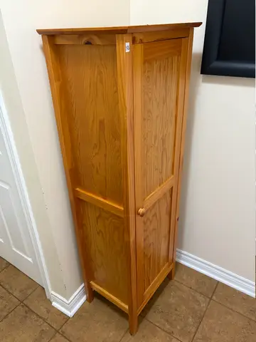 153: Wooden Cupboard - 60 x 16 x 20 - thumbnail 2