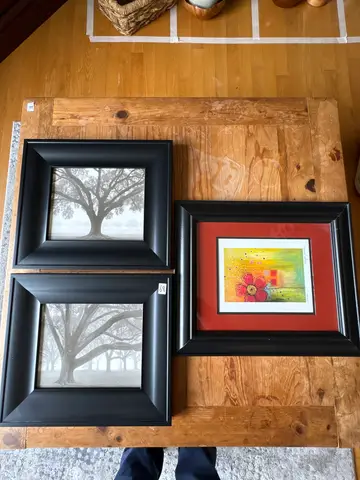 68: Art x3 - Tree, Flower - online auction on EastBid