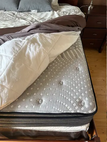 160: King Mattress + Box Spring ( Frame and Sheets not Included) - online auction on EastBid