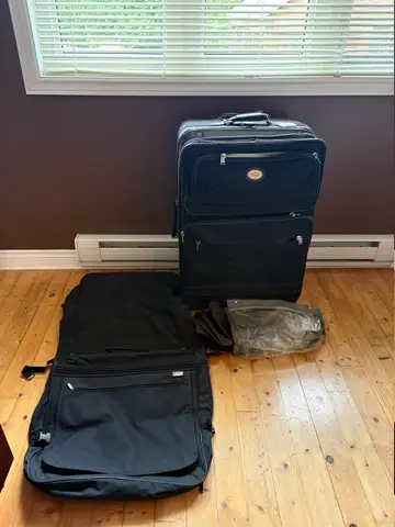 8: Suitcase -  L12 W22 H32; Garment Bag x4 - thumbnail 2