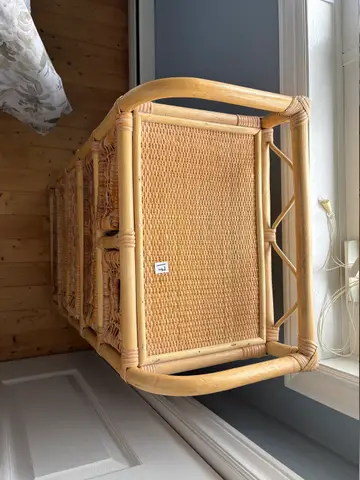 17: Wicker Side Table - W17.5 H40 L12 - thumbnail 2