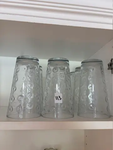 113: Drinking Glasses x6 - online auction on EastBid