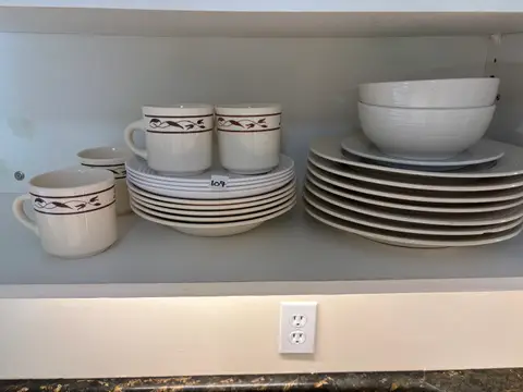 107: Plates + Dishes (approx. 6) - thumbnail 2