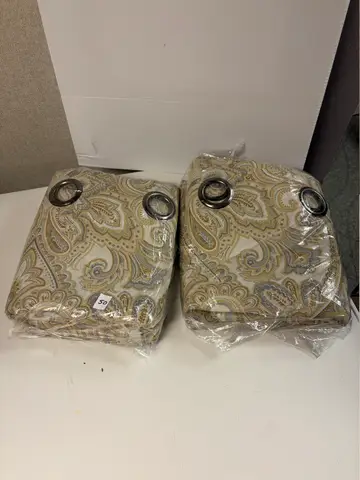50: Valencia Blackout Curtain Panels - Set of 2 (4 panels total), 50" x 84" - online auction on EastBid
