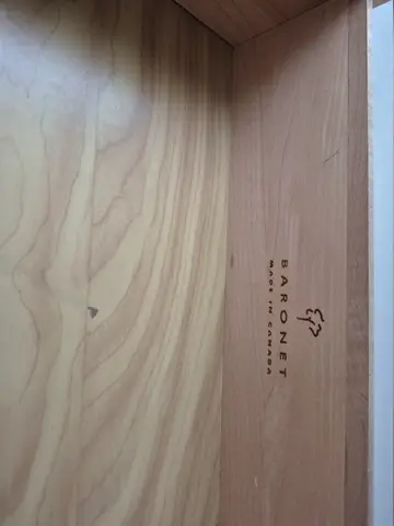 129: White Writing Desk, 2 Drawers, 48"W x 24.75"D x 30"H - thumbnail 4
