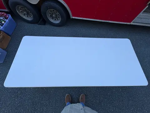 21: 6 ft Folding Table - Lifetime, 71" x 30" - thumbnail 2
