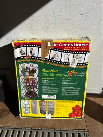 3: FlowerHouse PlantTower Pop-Up Greenhouse - online auction on EastBid