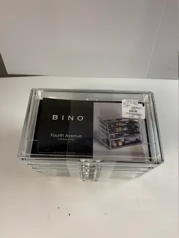 126: 4-Drawer Acrylic Jewellery Organizer, BINO Fourth Avenue - thumbnail 1