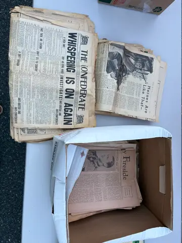 36: Vintage NL Newspapers - The Confederate (1948), Family Fireside - thumbnail 1