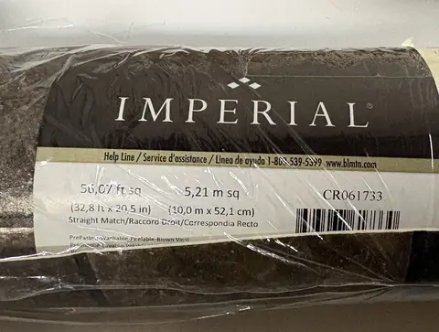 43: Imperial Wallpaper - 32.8 ft x 20.5 in Roll, Bronze Faux Stone - thumbnail 1