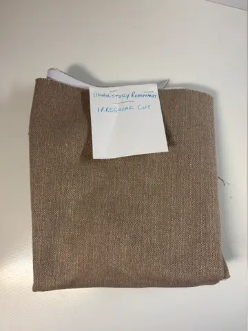 80: Upholstery Fabric Remnant - Irregular Cut - online auction on EastBid