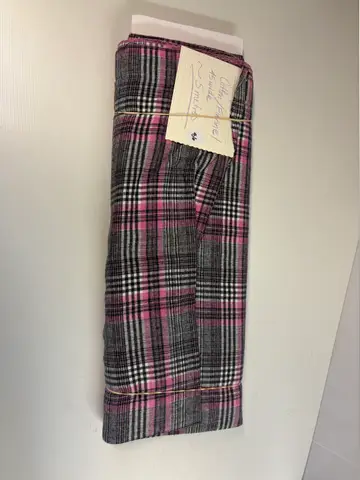 86: Cotton Flannel Plaid - ~5 m x 45" - online auction on EastBid